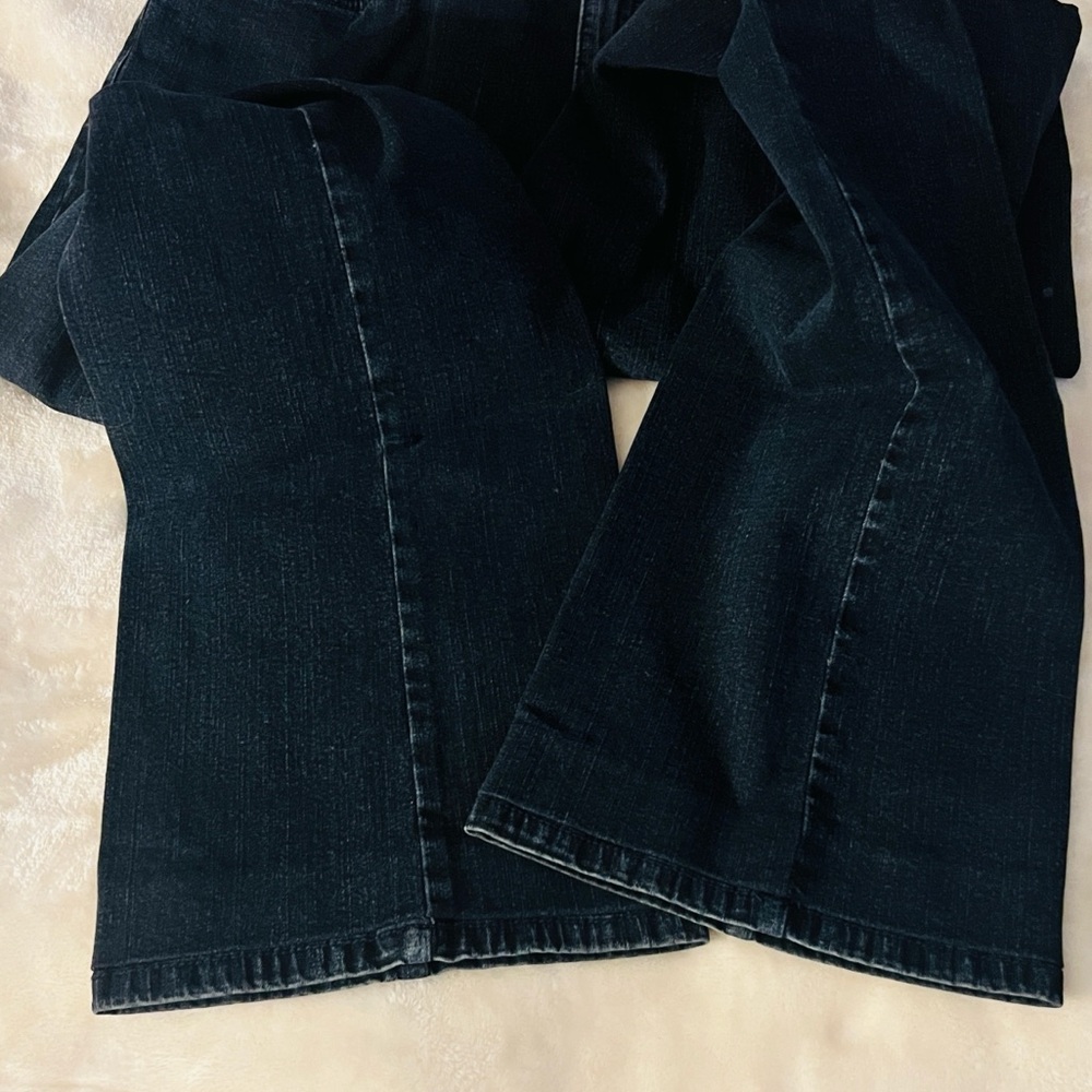 🔴 CLEARANCE🔖 FRENCH DRESSING 👖 RHINESTONE OLIVIA FLARE STRETCH JEANS Women’s 10 - Picture 9 of 14